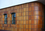 Noordelijk ventilatiegebouw detail grestegels. ~~~ copyright Paul Paris ~~~
<br/>
Paul Paris, 2017-11-19